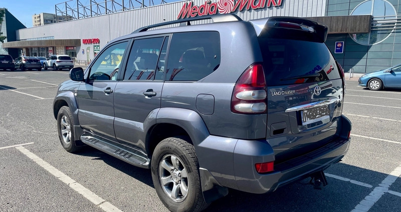 Toyota Land Cruiser cena 99000 przebieg: 229000, rok produkcji 2007 z Warszawa małe 22